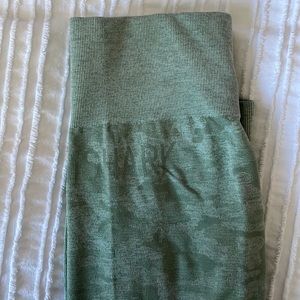 Gymshark green camo leggings